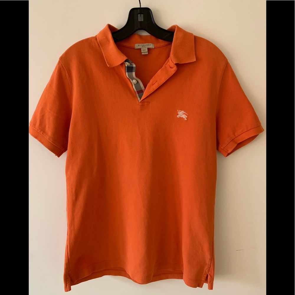 Preowned Authentic Burberry Brit polo Shirt, Size Large